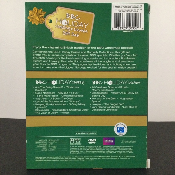 2 BOXED SETS: BBC HOLIDAY COMEDY & DRAMA GIFT SET plus MGM HOLIDAY COLLE… - Picture 5 of 8